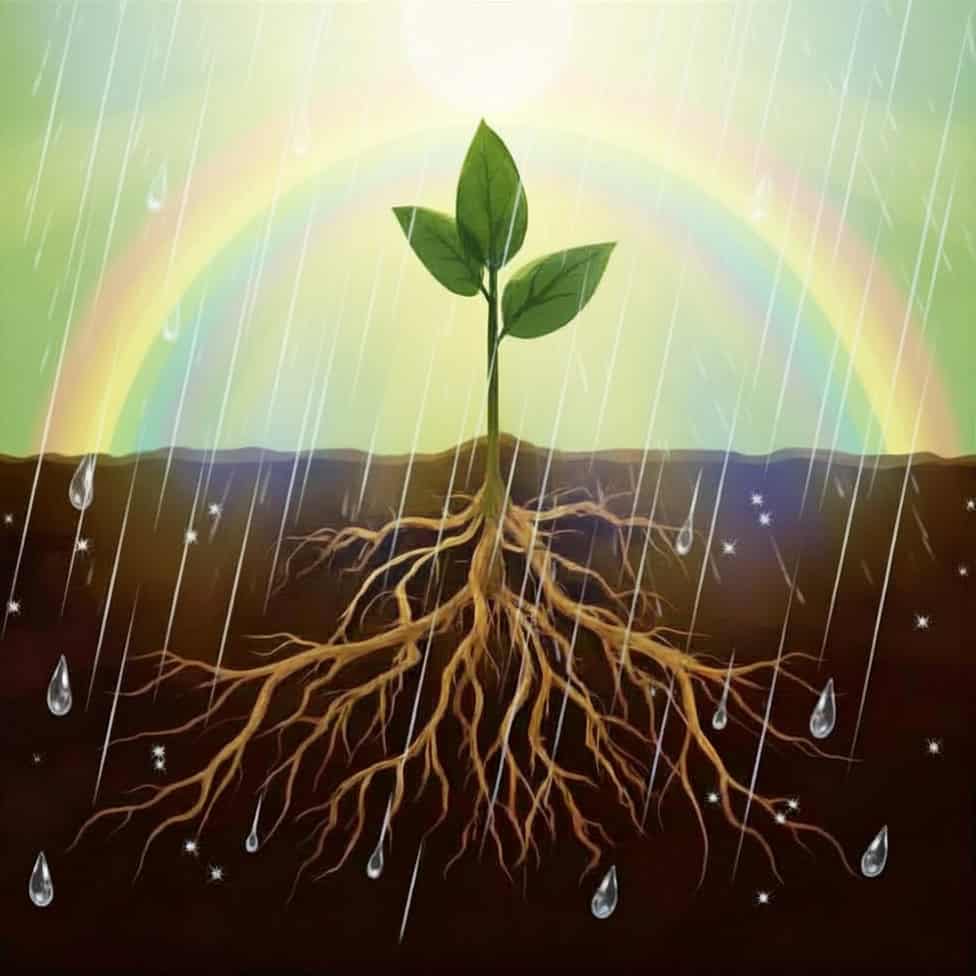 Everything grows from the root
